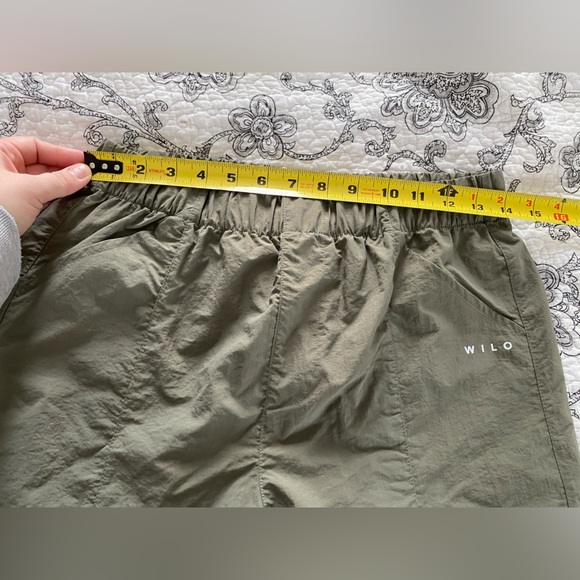 WILO THE LABEL PARACHUTE CARGO PANT OLIVE XS NWT - Picture 11 of 11